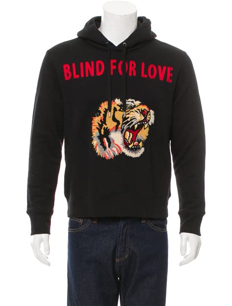 Gucci Blind For Love Tiger Hoodie .